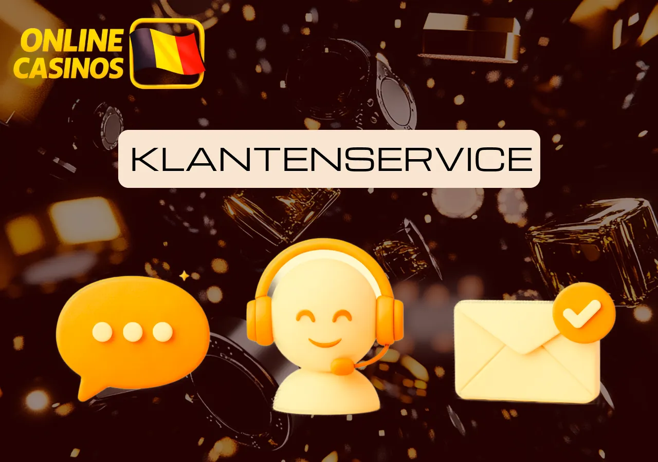 De klantenservice weerspiegelt het serviceniveau van een online casino.